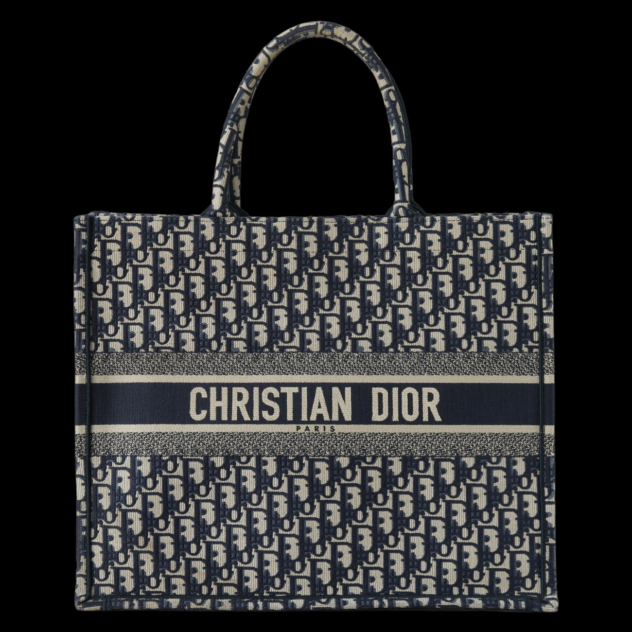 CHRISTIAN DIOR(USED)크리스찬디올 오블리크 북토트 라지백